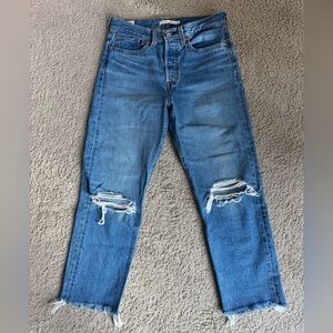 Levis Wedgie Straight Jeans